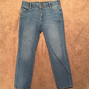 Nine West Tummy Control Blue Jeans